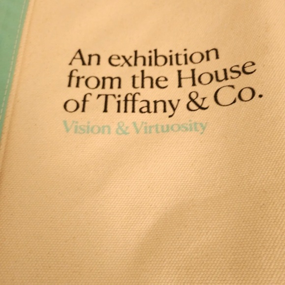 NEW TIFFANY & CO. Vision & Virtuosity Exhibit London Canvas Tote Bag VERY RARE - Picture 3 of 10